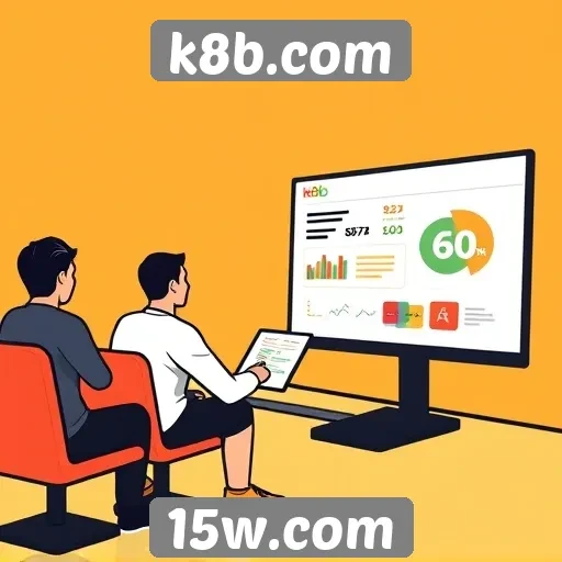 Experiência do usuário no k8b.com é avaliada